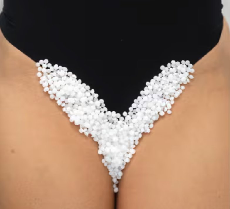 Premium stripless wax used for sensitive-area waxing